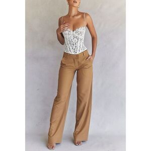 NWOT House of CB Tan Trousers